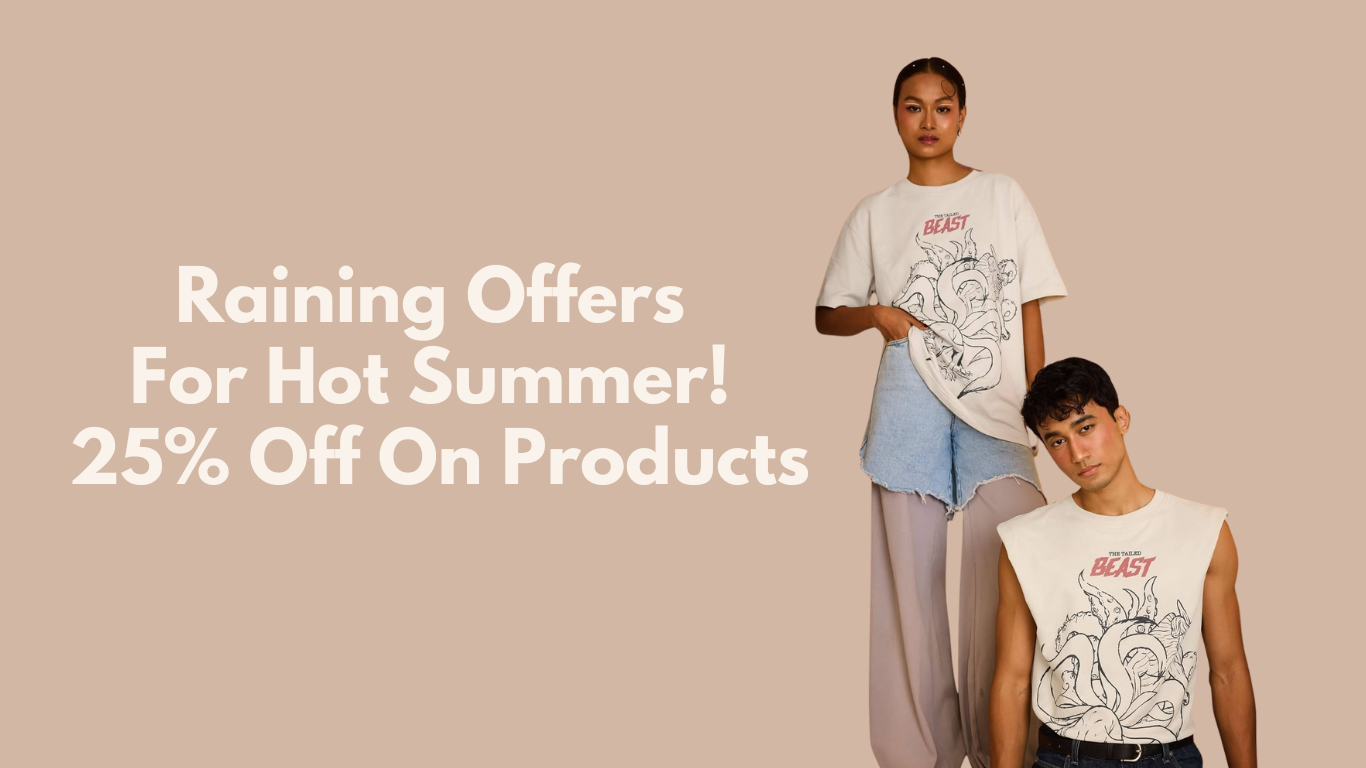Raining Offers For Hot Summer! 25% Off On All Products (2)